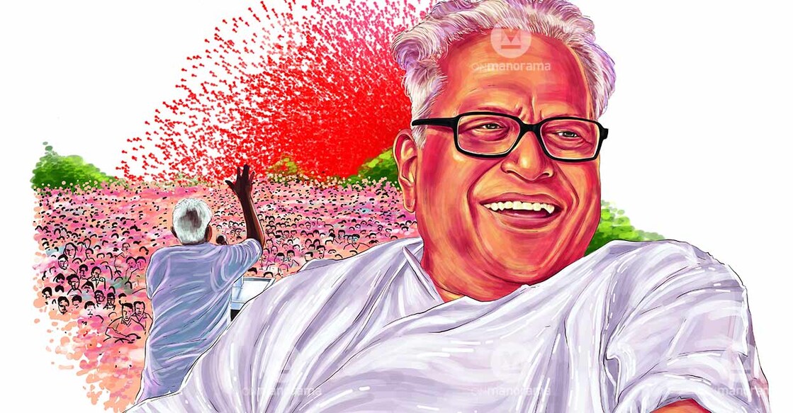 VS Achuthanandan. Illustration: Manorama