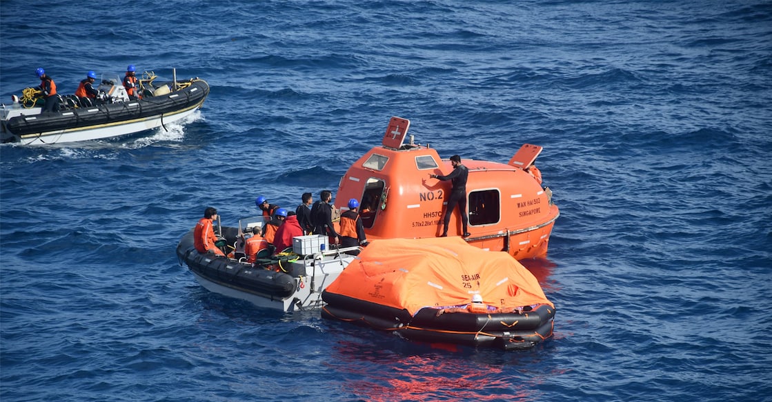 container-ship-fire-rescue