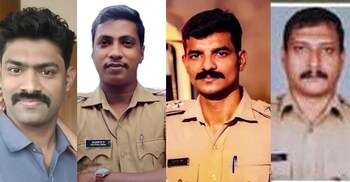 Four police officers booked for allegedly assaulting man in custody
