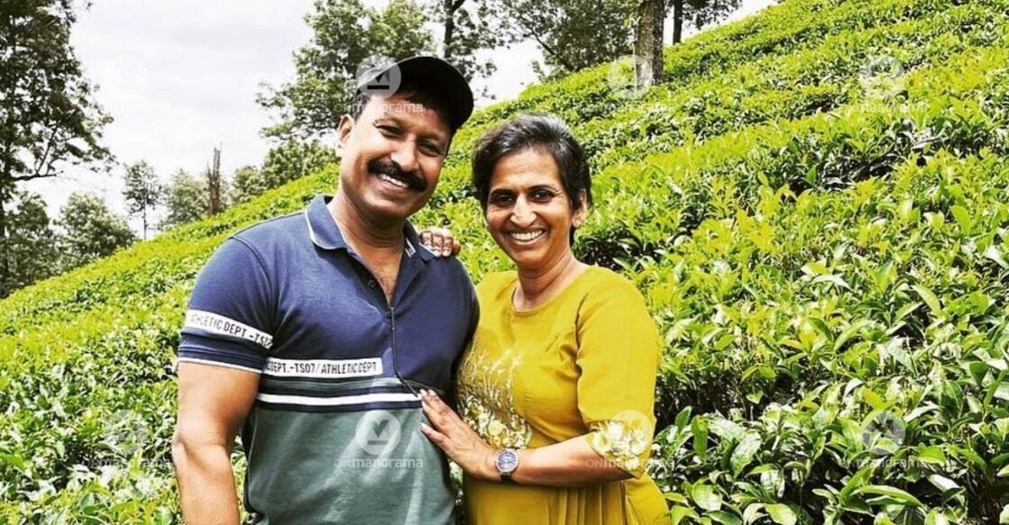 Tomy A Varghese and Shini Tomy. Photo: Special arrangement