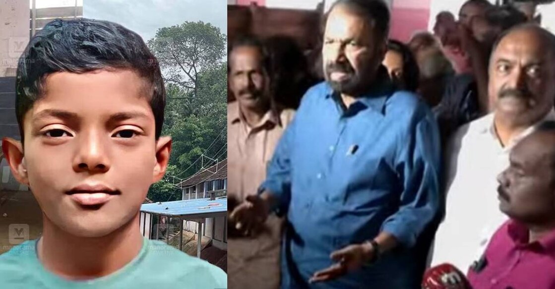 Mithun was killed after coming into contact with a live electric wire. Photo: Manorama News