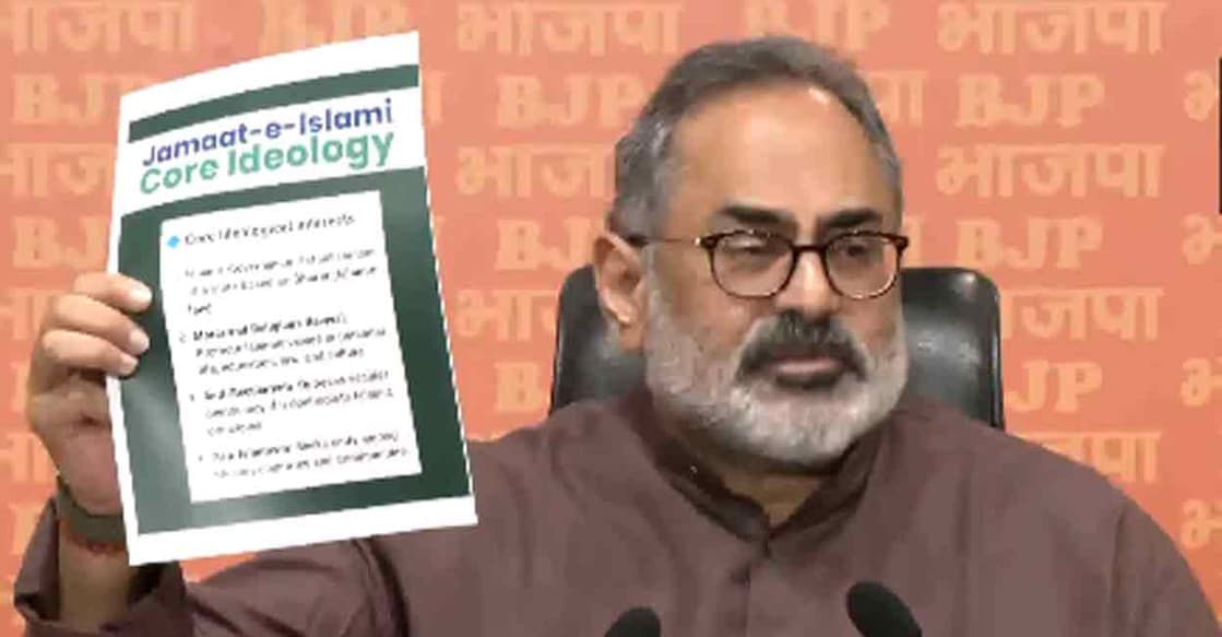 rajeev-chandrashekhar BJP President Rajeev Chandrasekhar. Photo: Screengrab