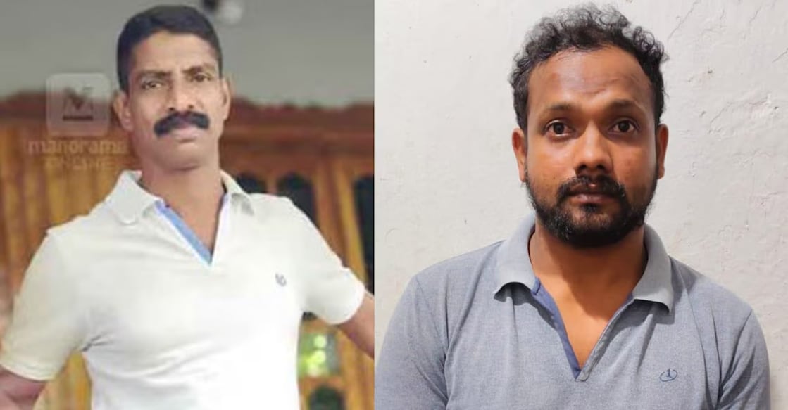 The deceased, Hemachandran; Accused Vyshakh (35). Photo: Manorama