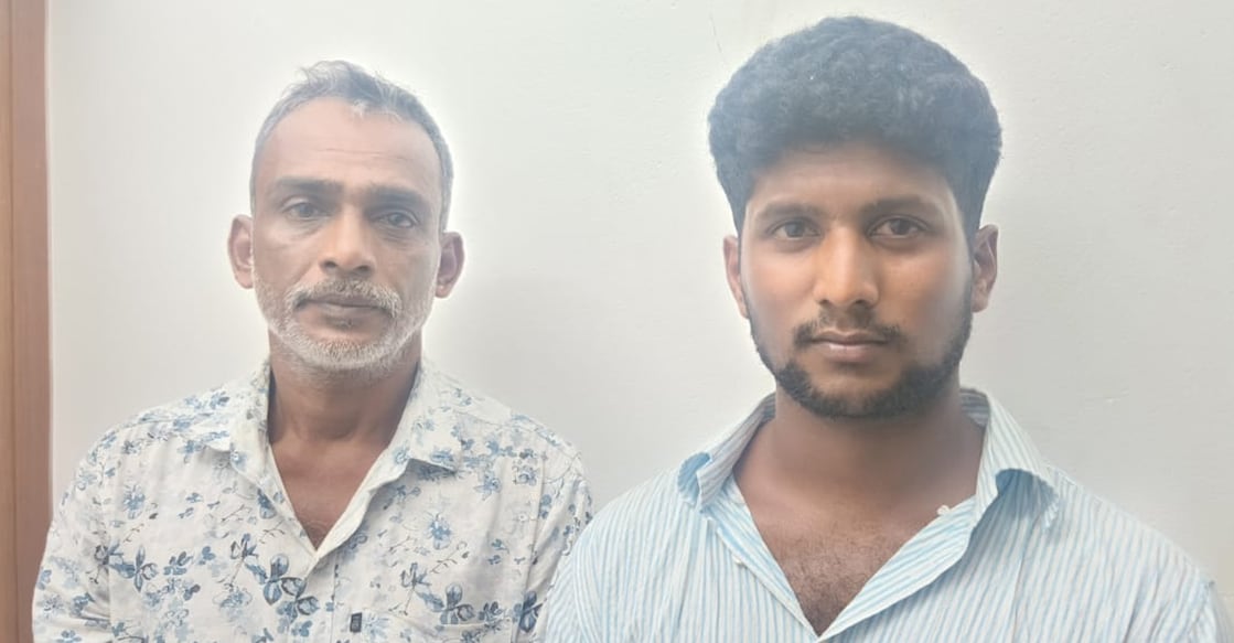 renjith-akshay-marayur-sandalwood-smuggling Renjith G Nair (L) and Akshay (R). Photo: Special arrangement