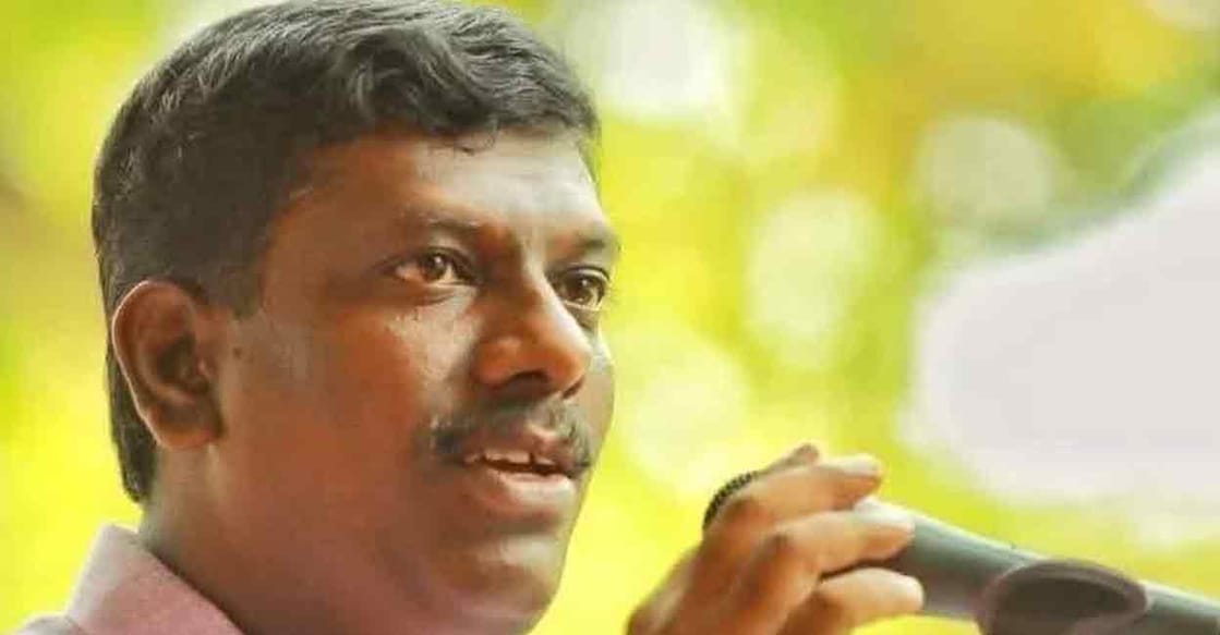 Former CPM MLA and Kerala University Syndicate member R Rajesh . Photo courtesy:  Facebook/ R Rajesh