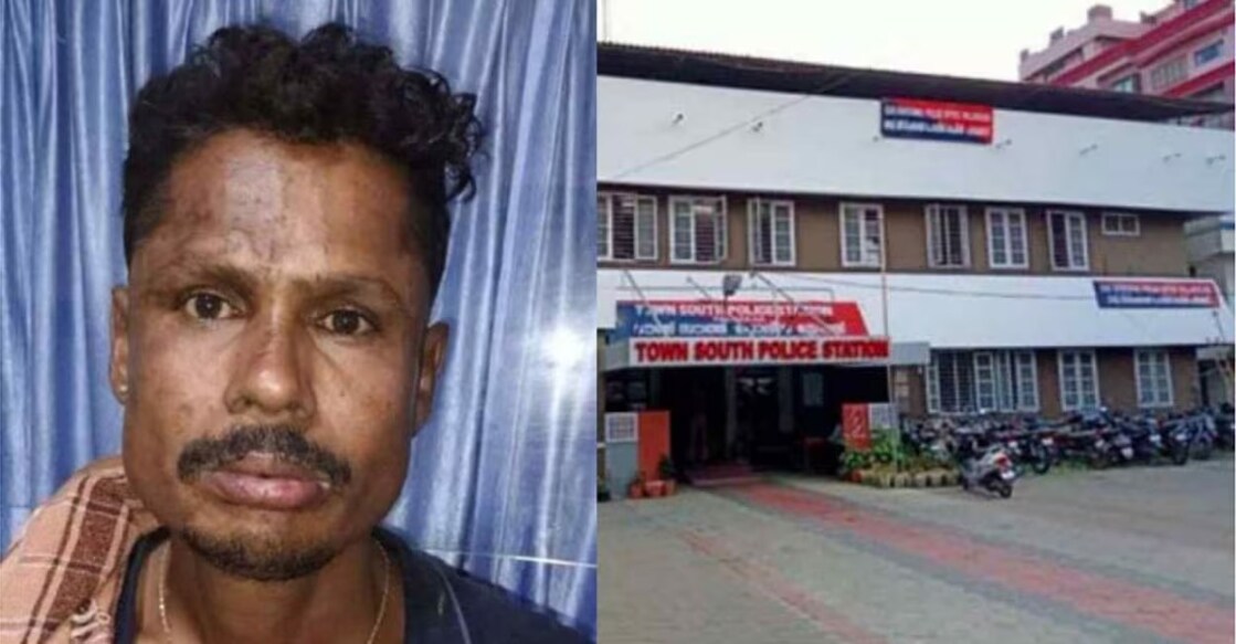 S Subbaiyan (40), Palakkad Town South Police Station. Photo: Manorama News