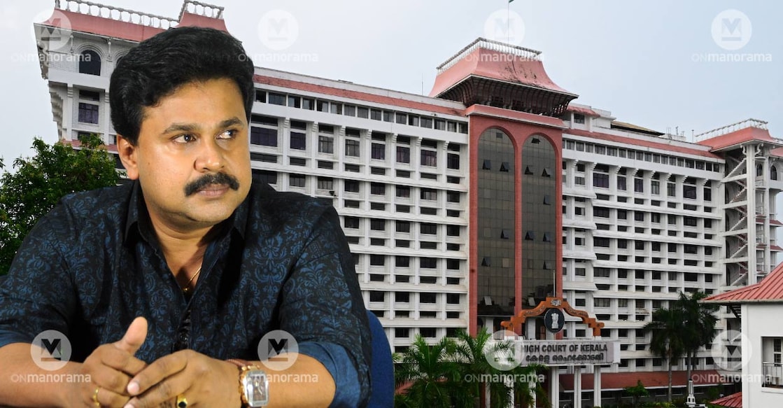 Malayalam actor Dileep is among the six accused, charged with conspiring in the February 2017 abduction and sexual assault of a fellow female actor inside a moving vehicle on the outskirts of Kochi. Photos: Actor Dileep, Kerala High Court (File/ Manorama).