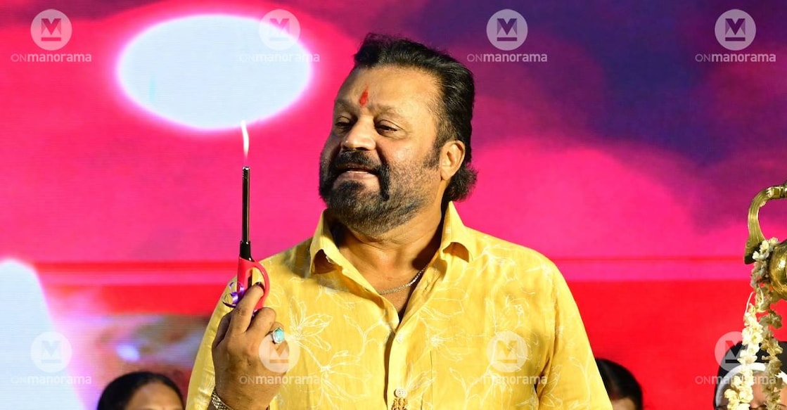 Suresh Gopi, union minister. Photo: Manorama Archives