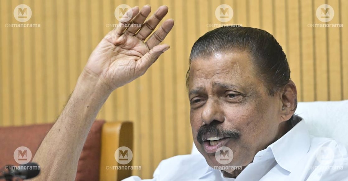 MV Govindan. Photo: Manorama Archives