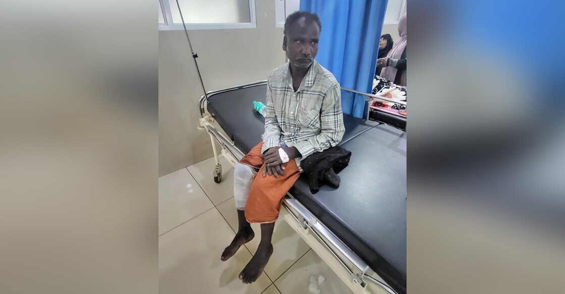 Kumaran was admitted to the Wayanad Government Medical College Hospital. Photo: Special Arrangement