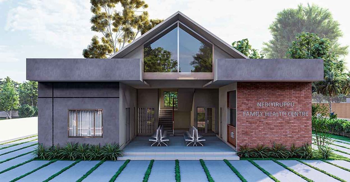New building of the Nediyiruppu Family Health Centre, at Chirayil Chungam near the Karipur airport. Photo: Special arrangement