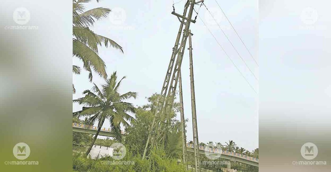 leaning-electric-poles