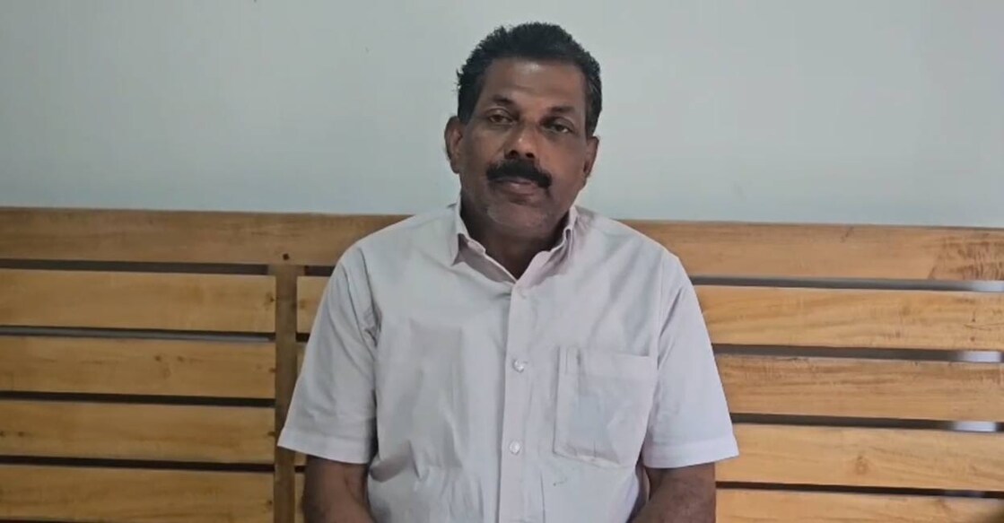 Jose Nelledam in the video message. Screengrab/ Special arrangement. 