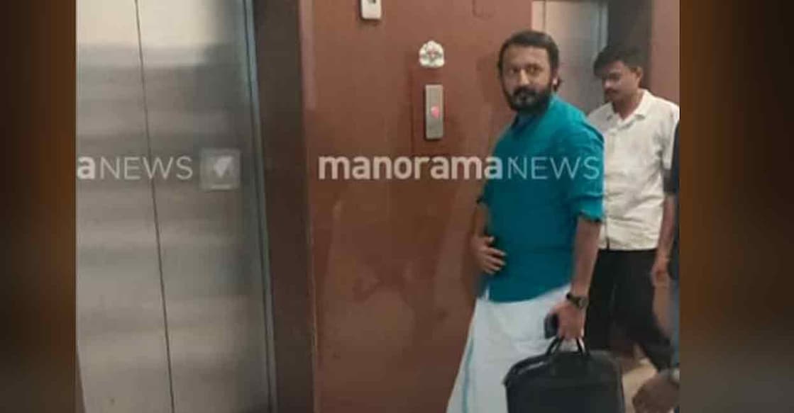  Palakkad MLA Rahul Mamkoottathil. Photo: Manorama News