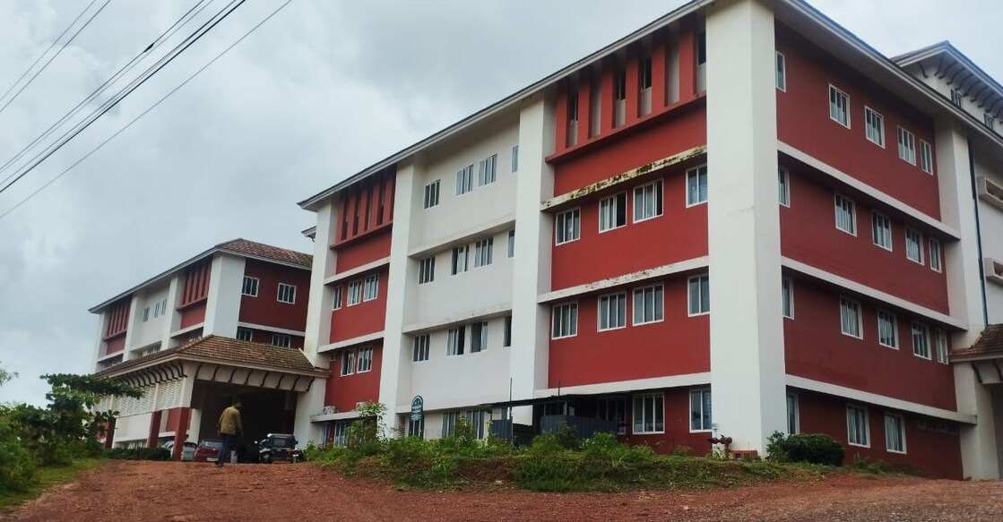 The building of the Kasaragod Medical College. Photo: Special arrangement