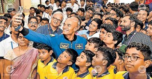 Astronaut Prashanth Nair reveals at TVM school his intense training, life that paved way to space