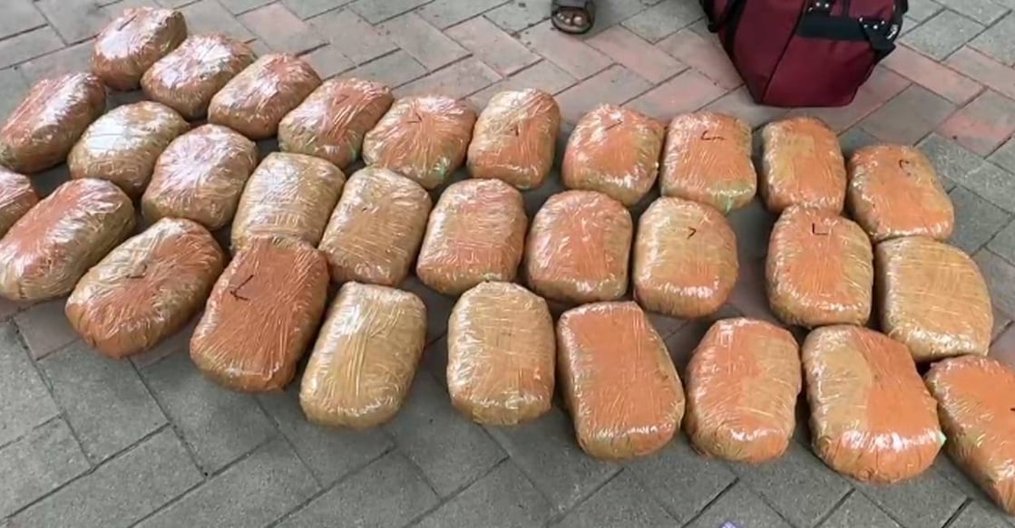 The seized ganja. Photo: Special arrangement. 