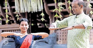 Sabri becomes first muslim girl to debut in Kathakali at Kalamandalam