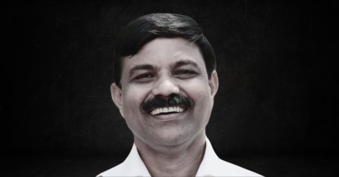 CPM leader and Enmakaje grama panchayat member Sudhakara S. Photo: Special Arrangement