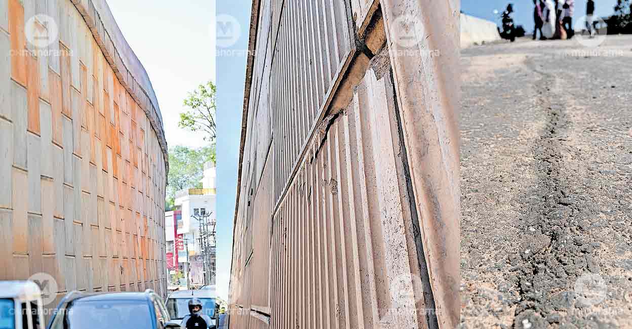 Long cracks and ejected RE panels raise alarm over elevated Highway