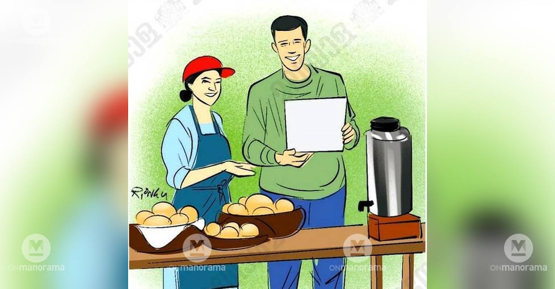 Illustration. Manorama. 