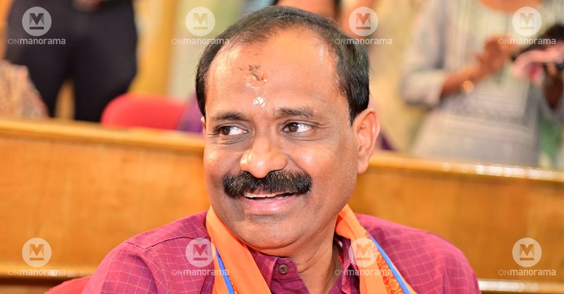 V V Rajesh. File Photo: Manorama. 