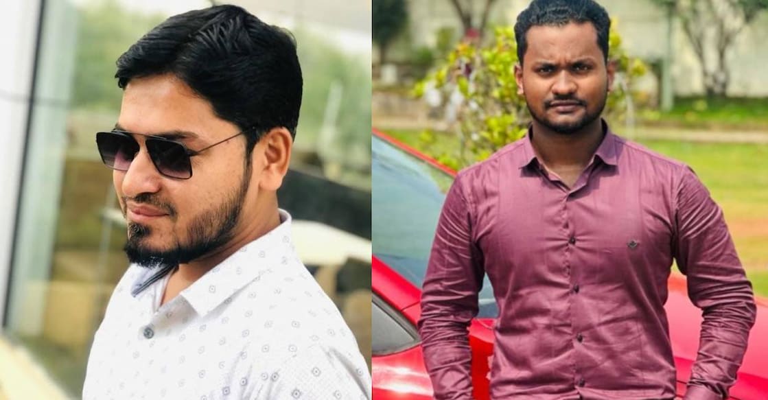 Hashif Mohammed (41) and Mohammed Shefeeq (23). Photo: Special Arrangement