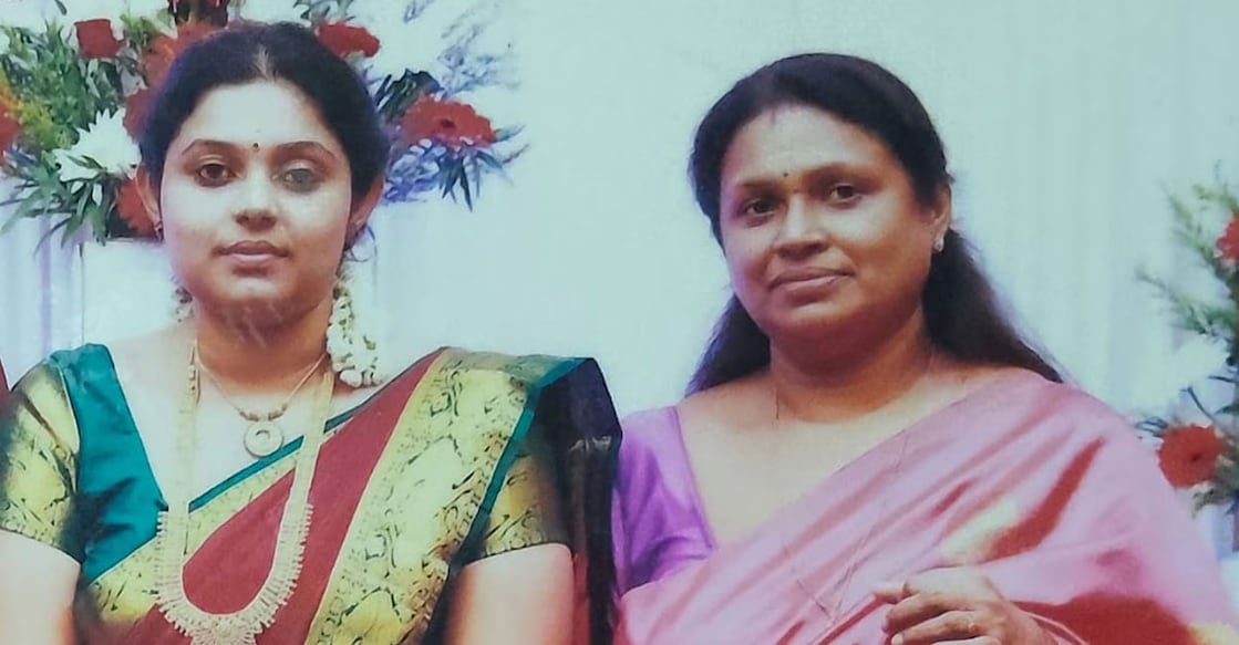 Greema and Sajitha. Photo: Manorama Online