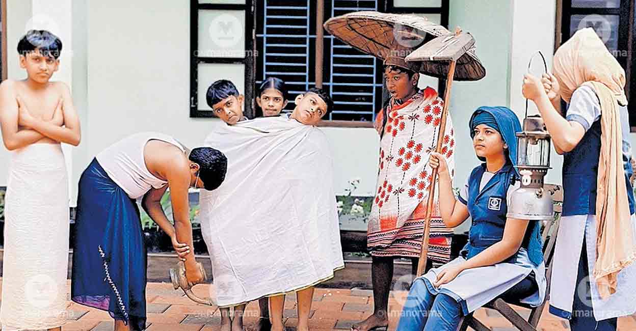 Teachers bring primary school lessons to life on stage in Kannur