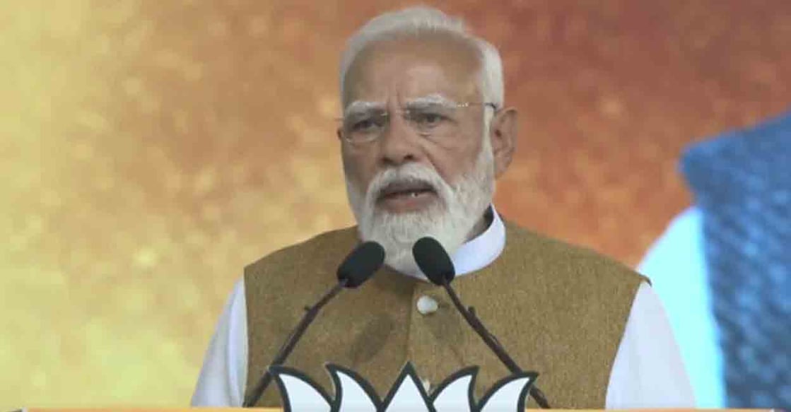 Prime Minister Narendra Modi. Photo: Screengrab/BJP Keralam