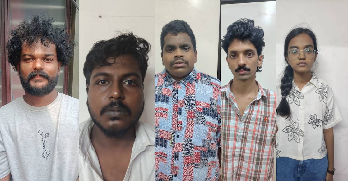 Sharun, Binas, Joel, Sabir, Jasreena . Photo: Special Arrangement