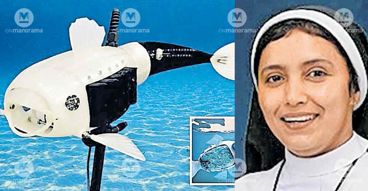 School teacher introduces robotic fish to fight microplastic waste in Kottayam