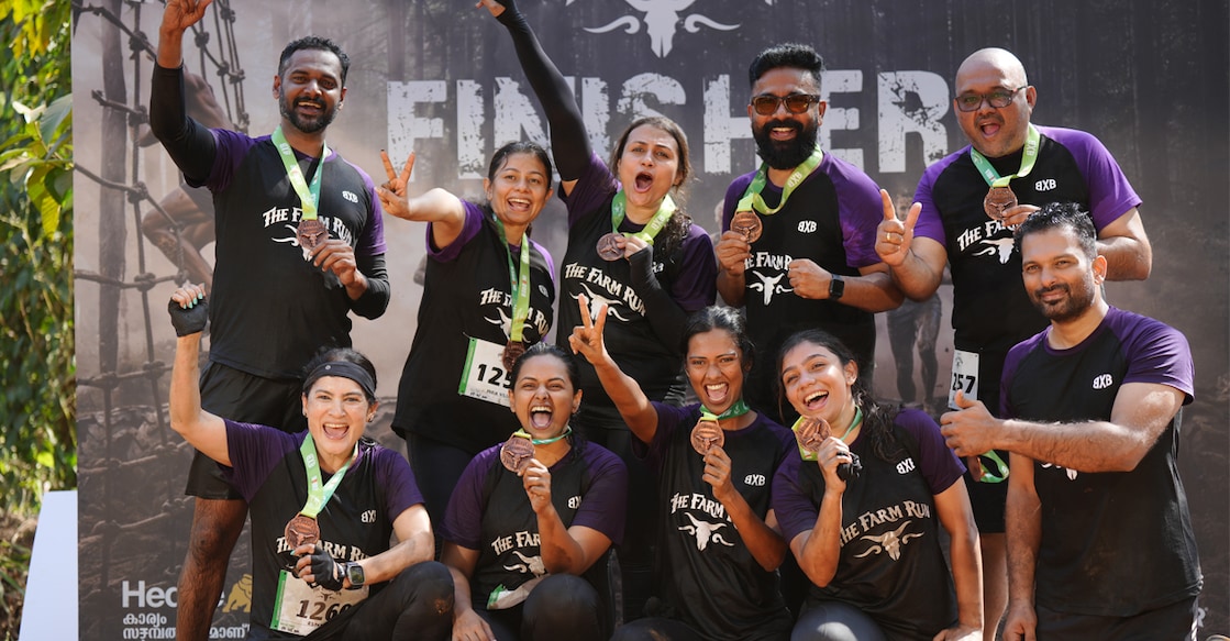 Glimpses from the inaugural FarmRun X Rebound 2026 held in Kochi. Photo: Special Arrangement