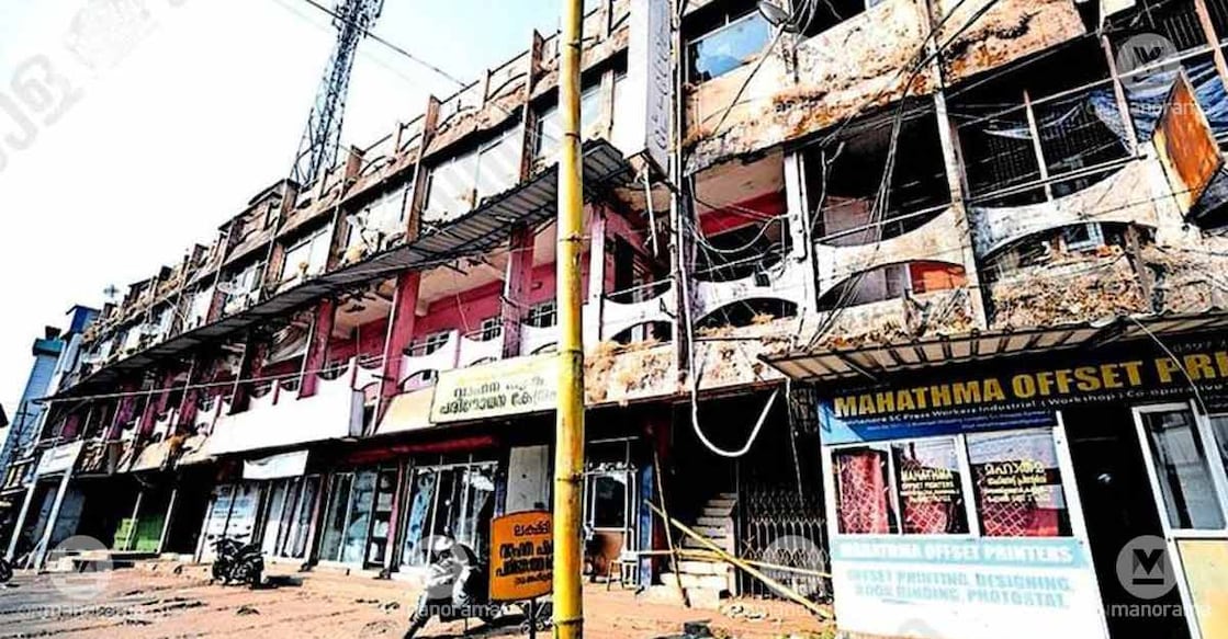 The three-storey building in Kannur. Photo: Special arrangement