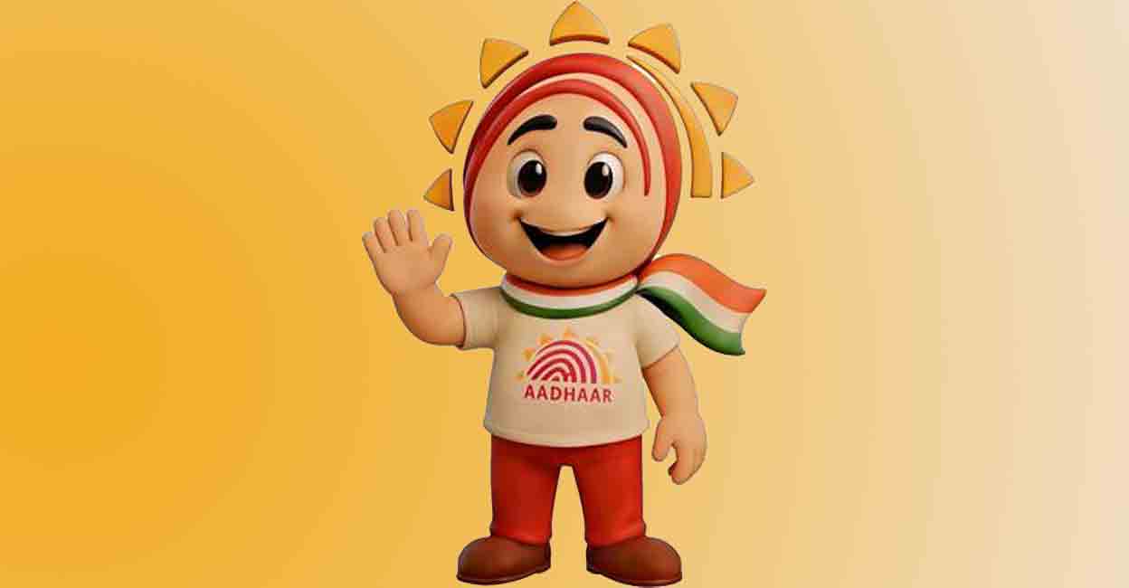 Uidai Cartoon Thrissur youth designs Aadhaar mascot as UIDAI launches ‘Udai’ to ...