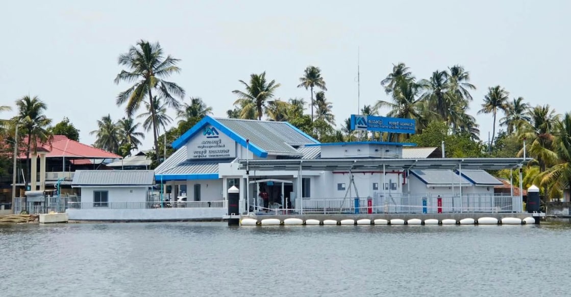 Kadamakkudy Water Metro Station. Photo: Special Arrangement. 