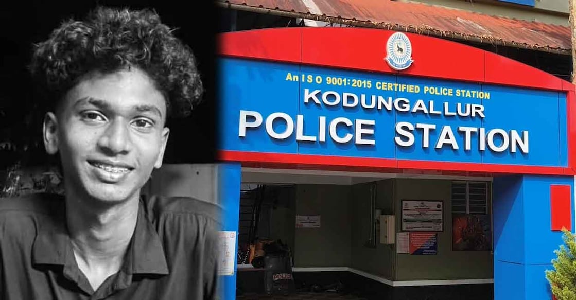 Aslam, Kodungallur Police Station. Photo: Special arranegment
