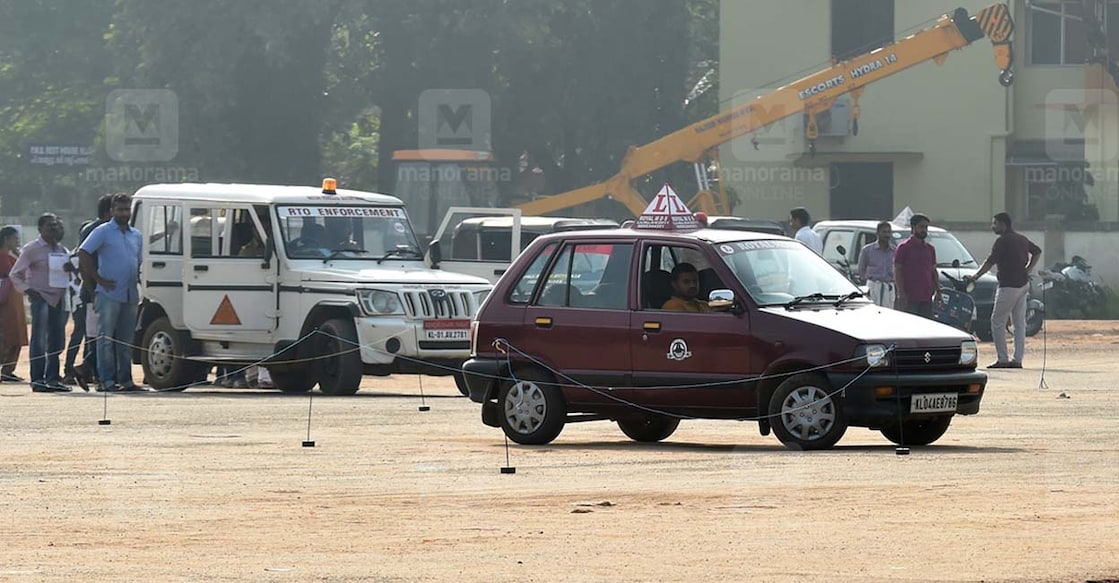 Representational image of driving test. File Photo: Manorama