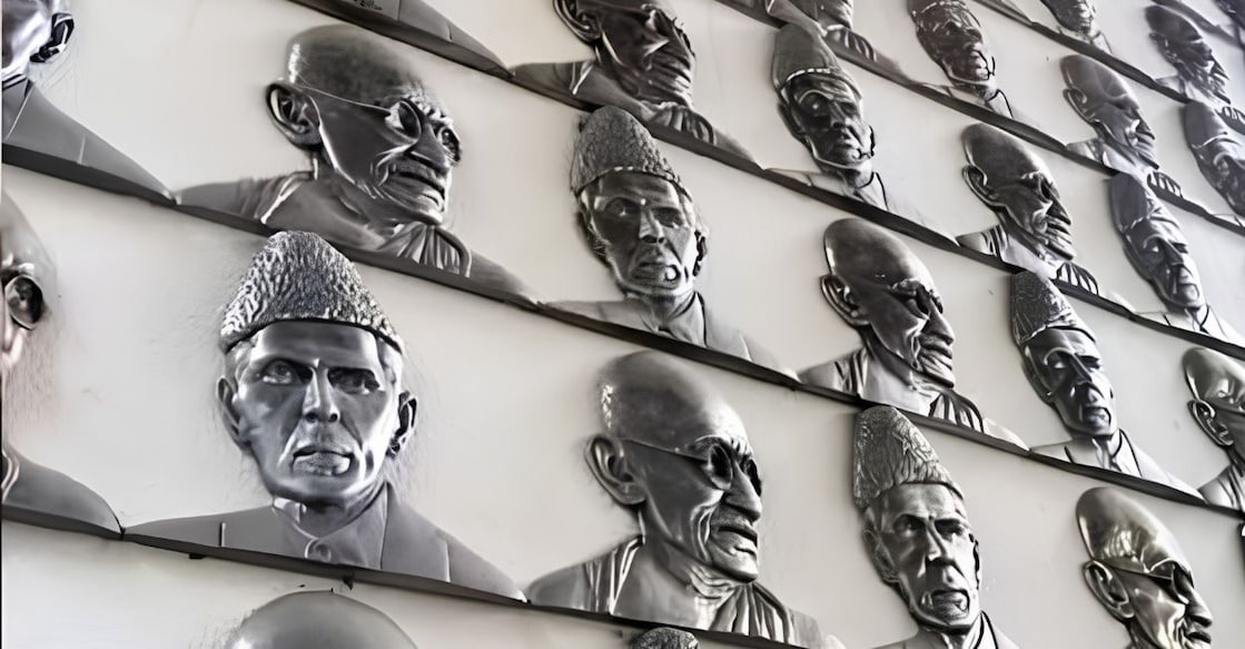 The controversial artwork displayed at Kashi Art Cafe in Fort Kochi. Photo: @yuvrajsays/X