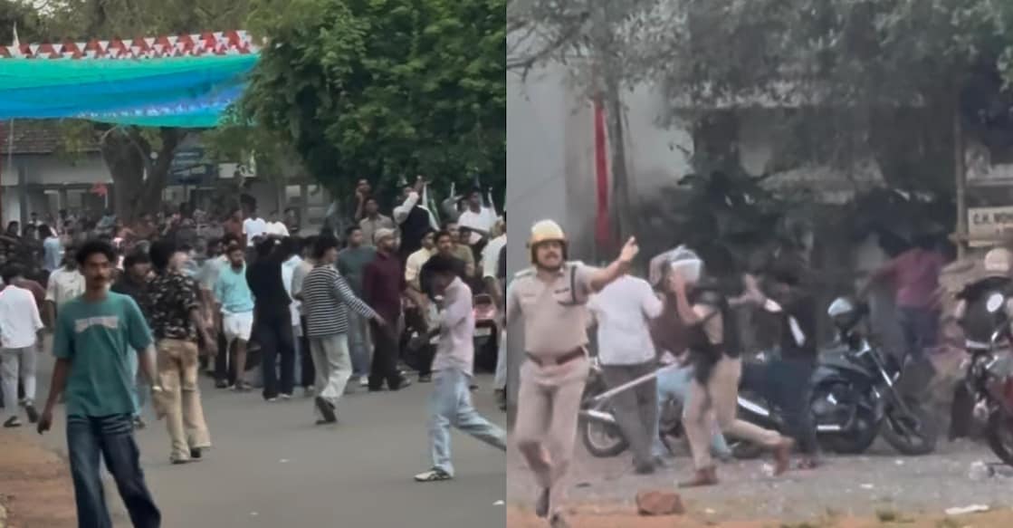 DP picture - calicut-university-clash