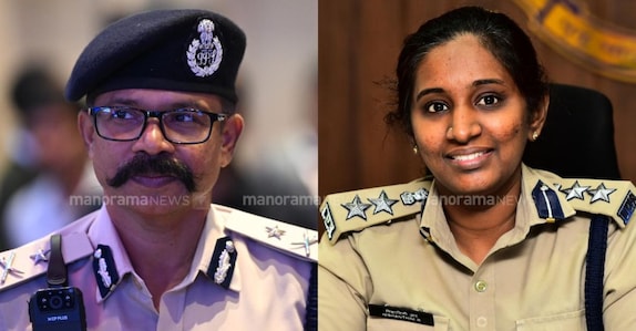 (From left) Kaliraj Mahesh Kumar, R Nishanthini