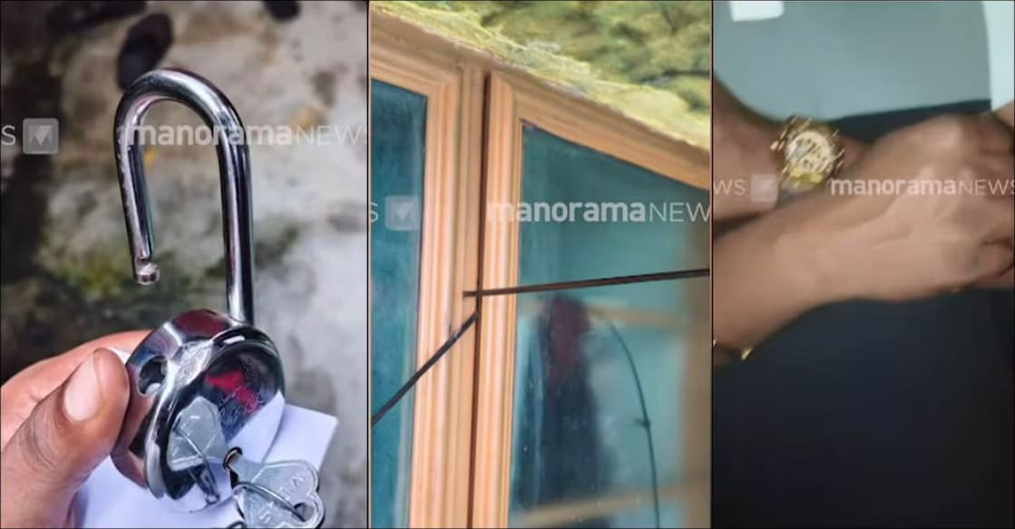 Screengrab from a video shot at the incident spot. Manorama News.