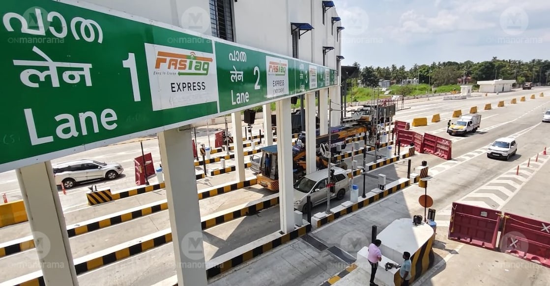 Nattika toll plaza. Photo: Vignesh Krishnamoorthy/ Manorama. 