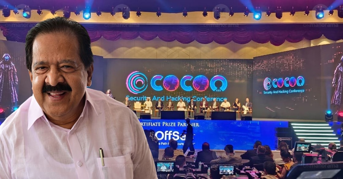 Ramesh Chennithala, Cocon 2026 Cybersecurity Conference. Photos: Manorama.