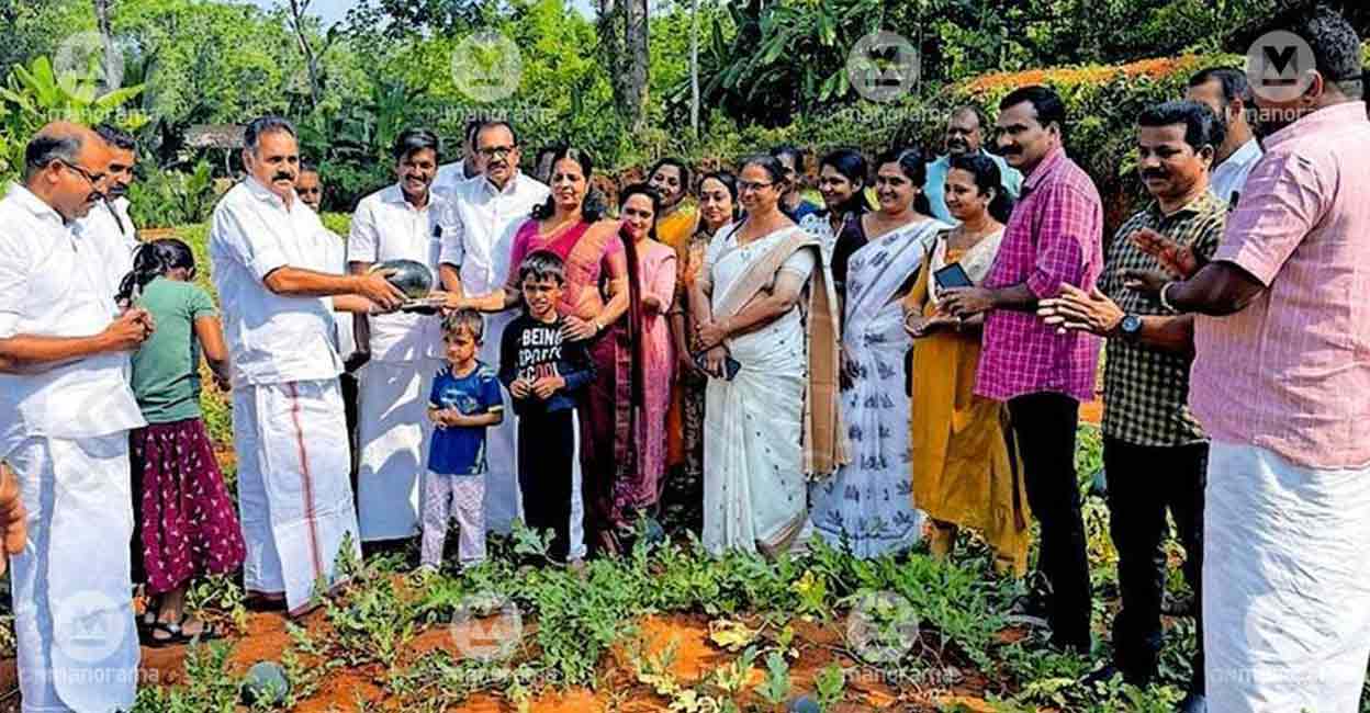 Kothamangalam Block Panchayat Member Harvests Bumper Watermelon Crop Successfully