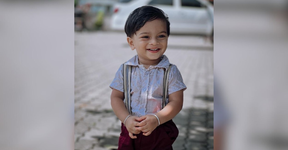 Two-year-old Alan Rumi. Photo: Special Arrangement