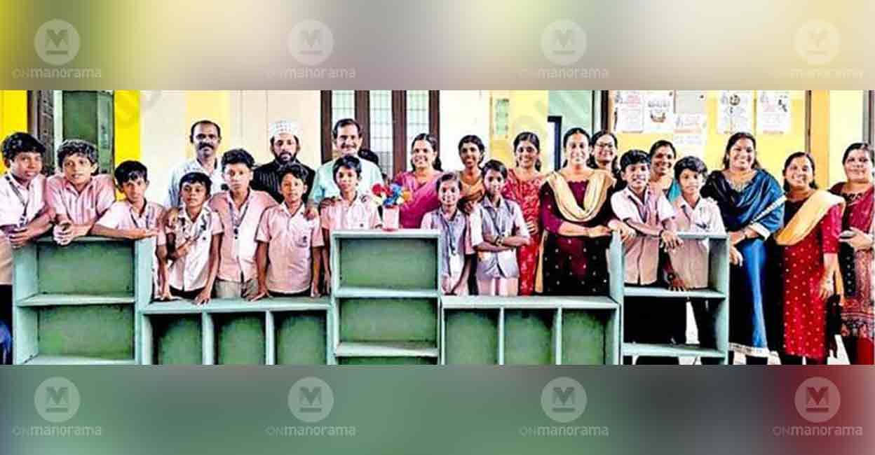 Students turn learning into creation, craft their own bookshelves in this Kasaragod school