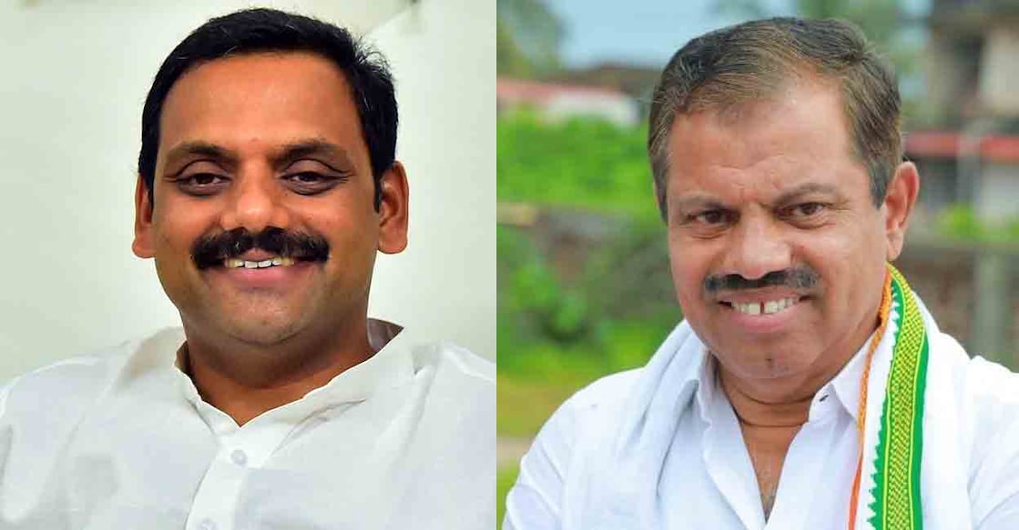 Dean Kuriakose, M C Kamaruddin. Photo: Manorama, Facebook