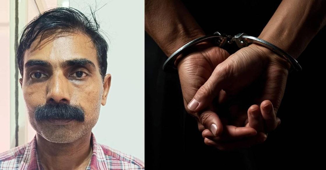 The accused is K C Shaju (59) of Edathotty in Muzhakkunnu panchayat near Iritty. Photo: Special Arrangement