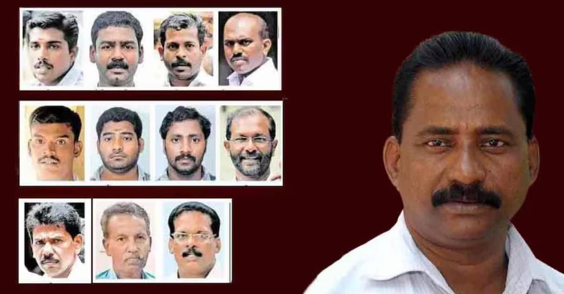 TP Chandrasekharan (R) was murdered on May 4, 2012. Photo: Manorama Archives